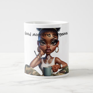 Guten Morgen Schönheit Jumbo-Tasse