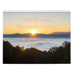 Guten Morgen Shenandoah-Tal-Kalender Kalender