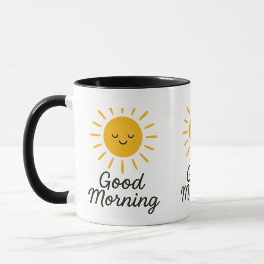 Guten Morgen Smile Mug Tasse (Links)