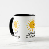 Guten Morgen Smile Mug Tasse (Vorderseite Links)