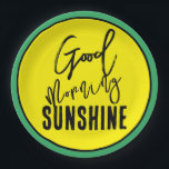 Guten Morgen Sonne Pappteller<br><div class="desc">Guten Morgen Sonne!</div>