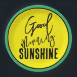 Guten Morgen Sonne Pappteller<br><div class="desc">Guten Morgen Sonne!</div>