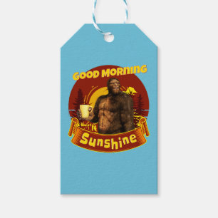 Guten Morgen Sonnenschein Bigfoot Kaffee Humor Kun Geschenkanhänger