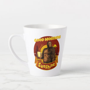 Guten Morgen Sonnenschein Bigfoot Kaffee Humor Kun Milchtasse