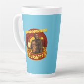 Guten Morgen Sonnenschein Funny Bigfoot Milchtasse (Linke Ecke)