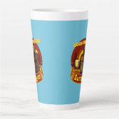 Guten Morgen Sonnenschein Funny Bigfoot Milchtasse (Vorderseite)