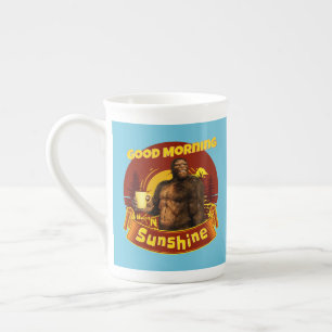 Guten Morgen Sonnenschein Funny Bigfoot Porzellantasse