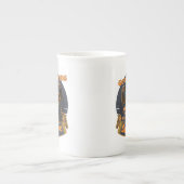 Guten Morgen Sonnenschein Funny Bigfoot Porzellantasse (Vorderseite)