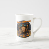 Guten Morgen Sonnenschein Funny Bigfoot Porzellantasse (Rechts)