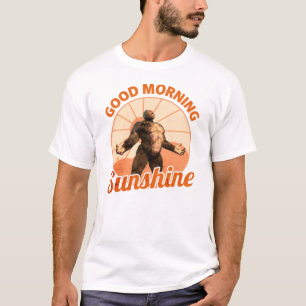Guten Morgen Sonnenschein Funny Bigfoot T-Shirt