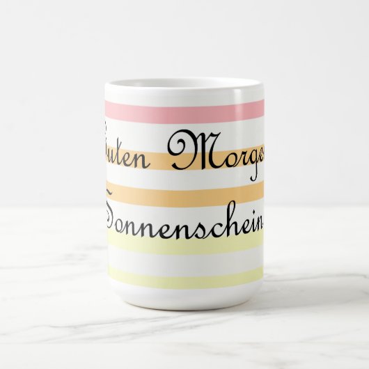 Guten Morgen Sonnenschein - guter Morgen, Kaffeetasse (Mittel)