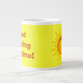Guten Morgen Sonnenschein-Jumbo-Cup Jumbo-Tasse