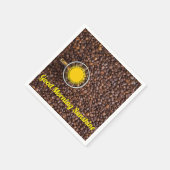 Guten Morgen Sonnenschein Kaffee Napkins Serviette (Ecke)