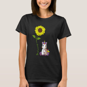 Guten Morgen Sonnenschein Liebe Mein Einhorn Hund  T-Shirt