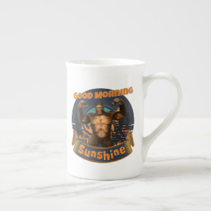 Guten Morgen Sonnenschein Lustiger Bigfoot Porzellantasse