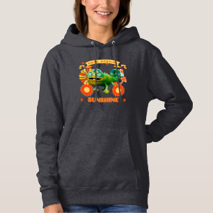 Guten Morgen Sonnenschein Lustiger Chamäleon Hoodie