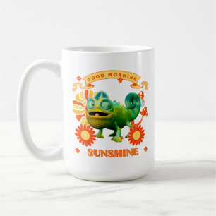 Guten Morgen Sonnenschein Lustiger Chamäleon Kaffeetasse
