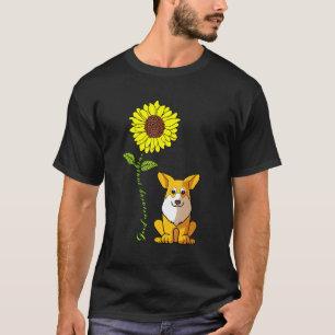 Guten Morgen Sonnenschein Pembroke Corgi Hund T-Shirt