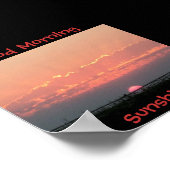 Guten Morgen Sonnenschein Poster (Ecke)