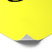 Guten Morgen Sonnenschein Poster (Ecke)