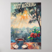 Guten Morgen Sonnenschein-Poster Poster (Vorne)