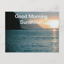 Guten Morgen Sonnenschein! Postkarte