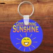 Guten Morgen Sonnenschein! Schlüsselanhänger (Vorderseite)