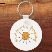 Guten Morgen Sonnenschein Schlüsselanhänger (Vorderseite)