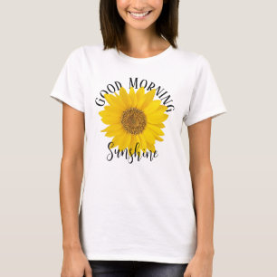 Guten Morgen Sonnenschein Sonnenblume essbar T-Shirt