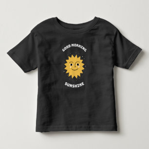 Guten Morgen Sonnenschein Spaß glückliche Stimmu Kleinkind T-shirt