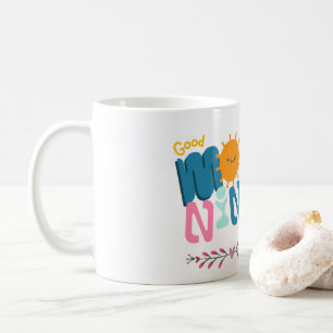 Guten Morgen Sonnenschein – Süßes und farbenfrohes Kaffeetasse