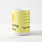 Guten Morgen Sonnenschein Tasse (Mittel)