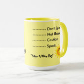 Guten Morgen Sonnenschein Tasse (VorderseiteRechts)