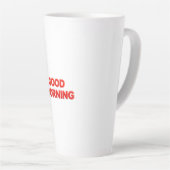 Guten Morgen Sonnenschein Tasse (Rechte Ecke)
