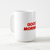 Guten Morgen Sonnenschein Tasse (Vorderseite Links)