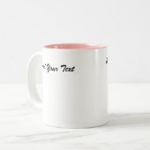 Guten Morgen, Süße ... ;) Zweifarbige Tasse (Vorderseite Links)