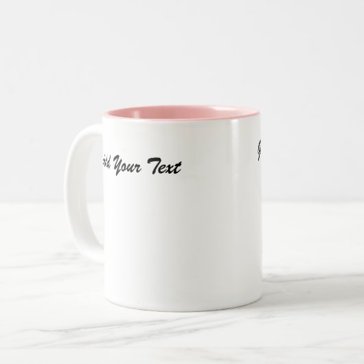 Guten Morgen, Süße ... ;) Zweifarbige Tasse (Vorderseite Links)