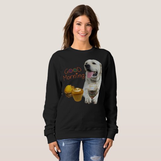 Guten Morgen Sweatshirt (Vorne ganz)