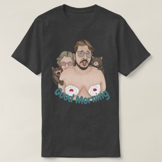 Guten Morgen T-Shirt (Design vorne)