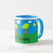 Guten Morgen Tasse (VorderseiteRechts)