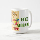 Guten Morgen Tasse! Kaffeetasse (VorderseiteRechts)