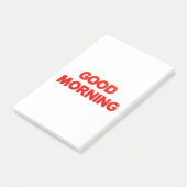Guten Morgen Vibes Post-it Klebezettel (angewinkelt)