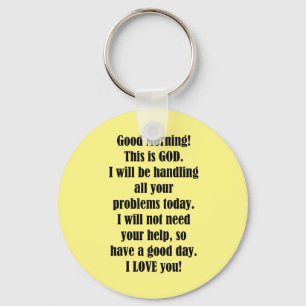 Guten Morgen von GOD Schlüsselanhänger