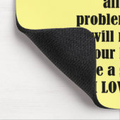 Guten Morgen von Gott (personalisieren) Mousepad (Ecke)