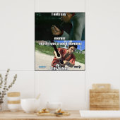 Guten Morgen Yakuza Meme Poster (Küche)