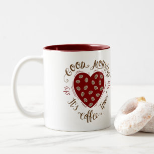 Guten Morgen Zweifarbige Tasse