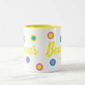 Guten Morgen. Zweifarbige Tasse (Mittel)