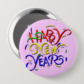 Guten Rutsch ins Neue Jahr Button (Vorne & Hinten)