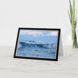 Guten Rutsch ins Neue Jahr Feiertagskarte