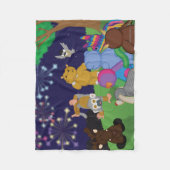 Guten Rutsch ins Neue Jahr! Fleecedecke (Vorderseite)